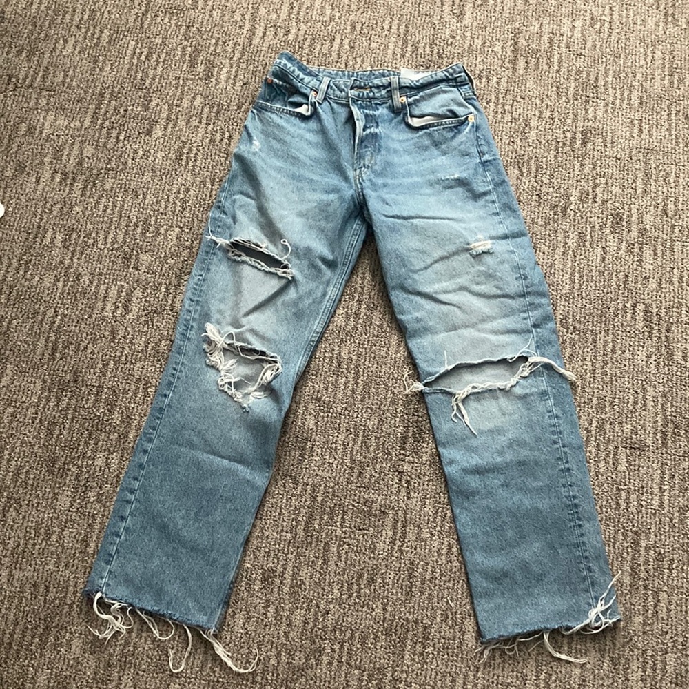 90’s boyfriend jeans, from H&M, size 2
